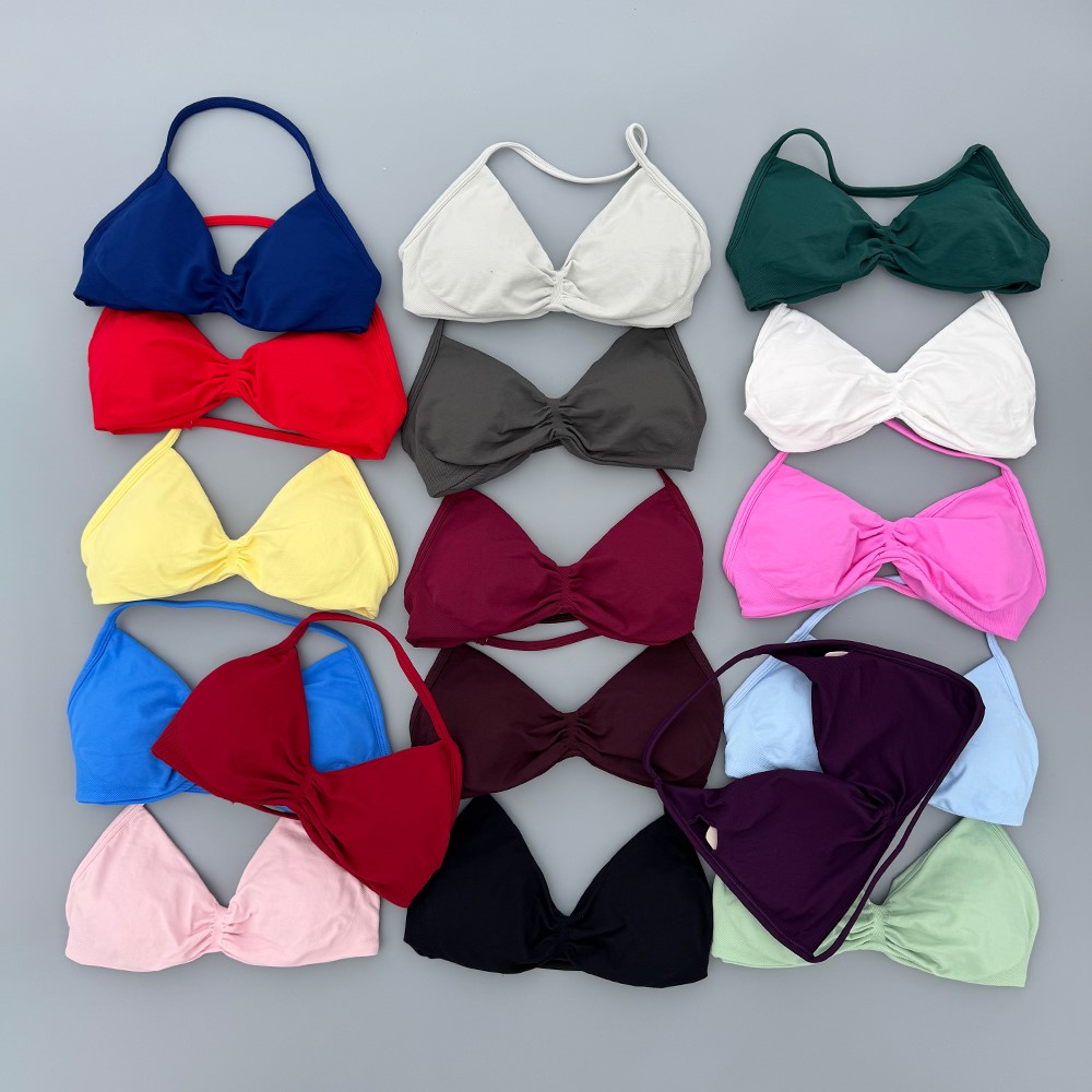 Bra Top Seamless - Soutien-gorge de sport à bretelles pour