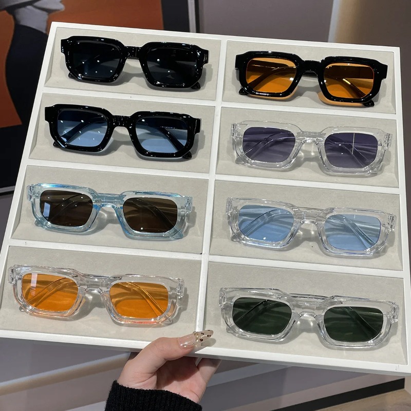 Women'S Fashion Eyeglasses - Nouvelles lunettes de soleil carrées rétro