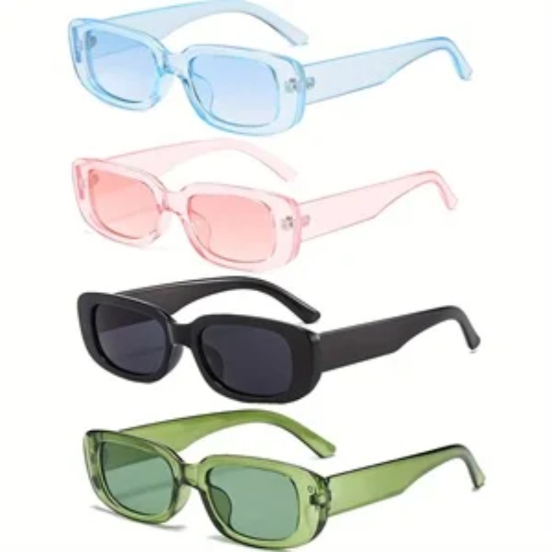 Women'S Fashion Eyeglasses - 1/4 pièces Nouvelles Lunettes de Soleil
