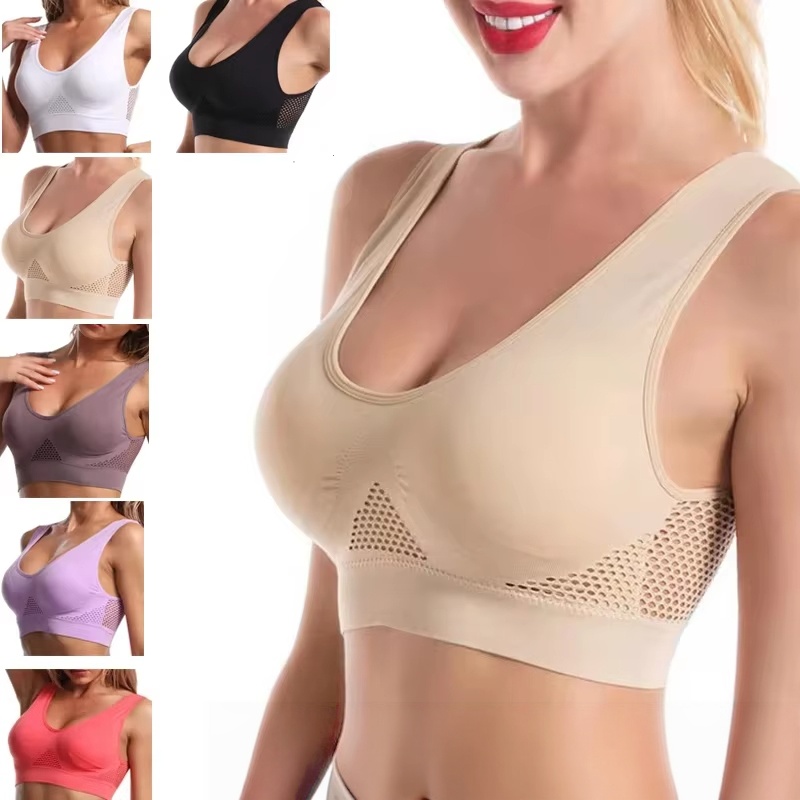 Bra Top Seamless - Soutien-gorge de sport grande taille pour