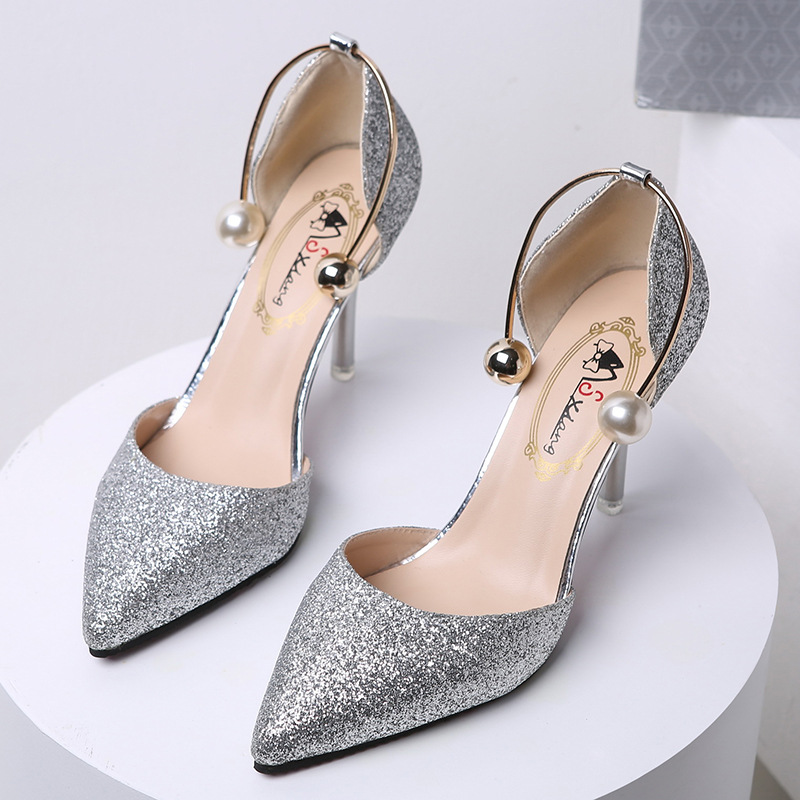 Women Fashion Korean - Sandales à talons hauts fines pour