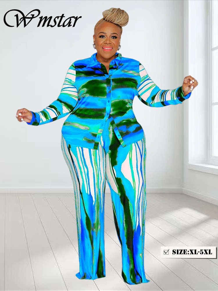 Tie Dye Two Piece - Wmstar-Ensemble assressentideux pièces pour femme, vêtements
