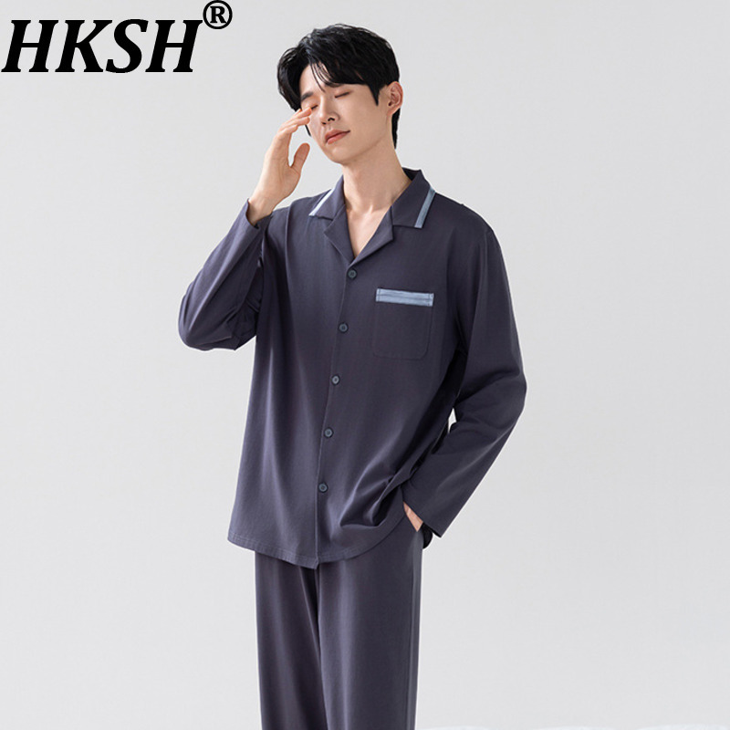 Women Fashion Korean - Ensemble chemise et pantalon longs en