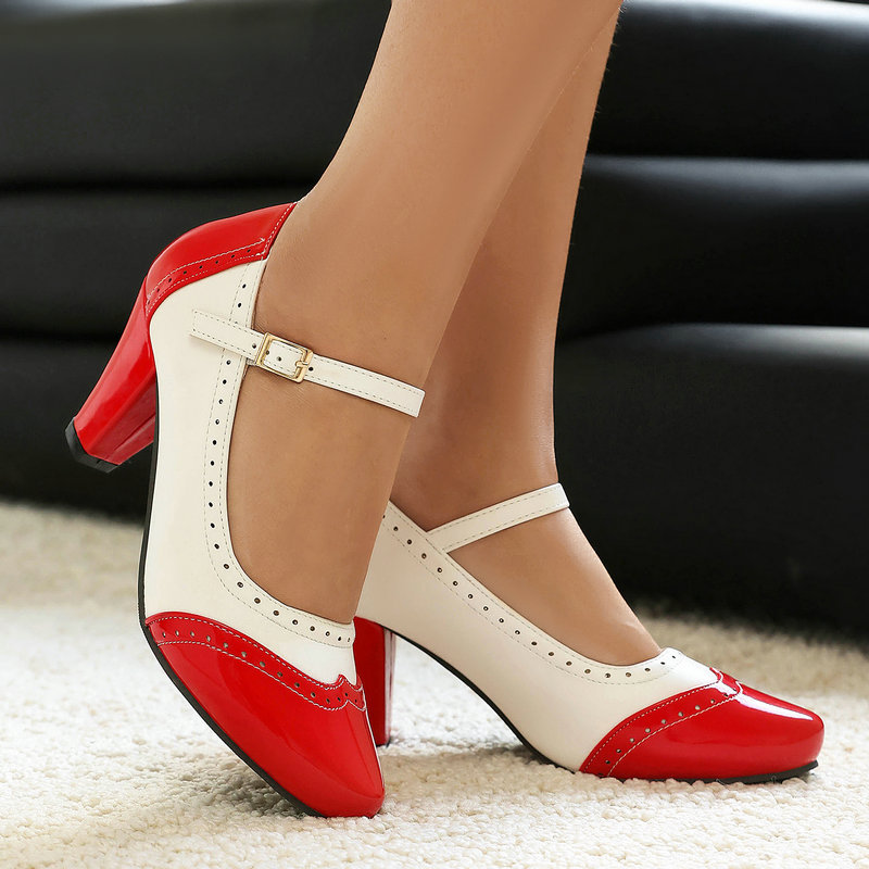 Women'S Fashion In The 50S - Chaussures Mary Jane pour femmes en