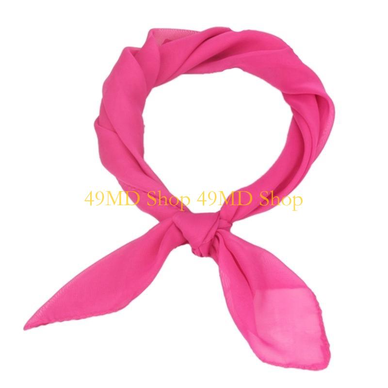Women'S Fashion In The 50S - Écharpe carrée en mousseline soie, foulard