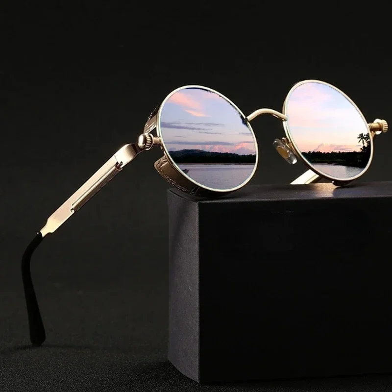 Women'S Fashion Eyeglasses - Lunettes de soleil steampunk classiques pour