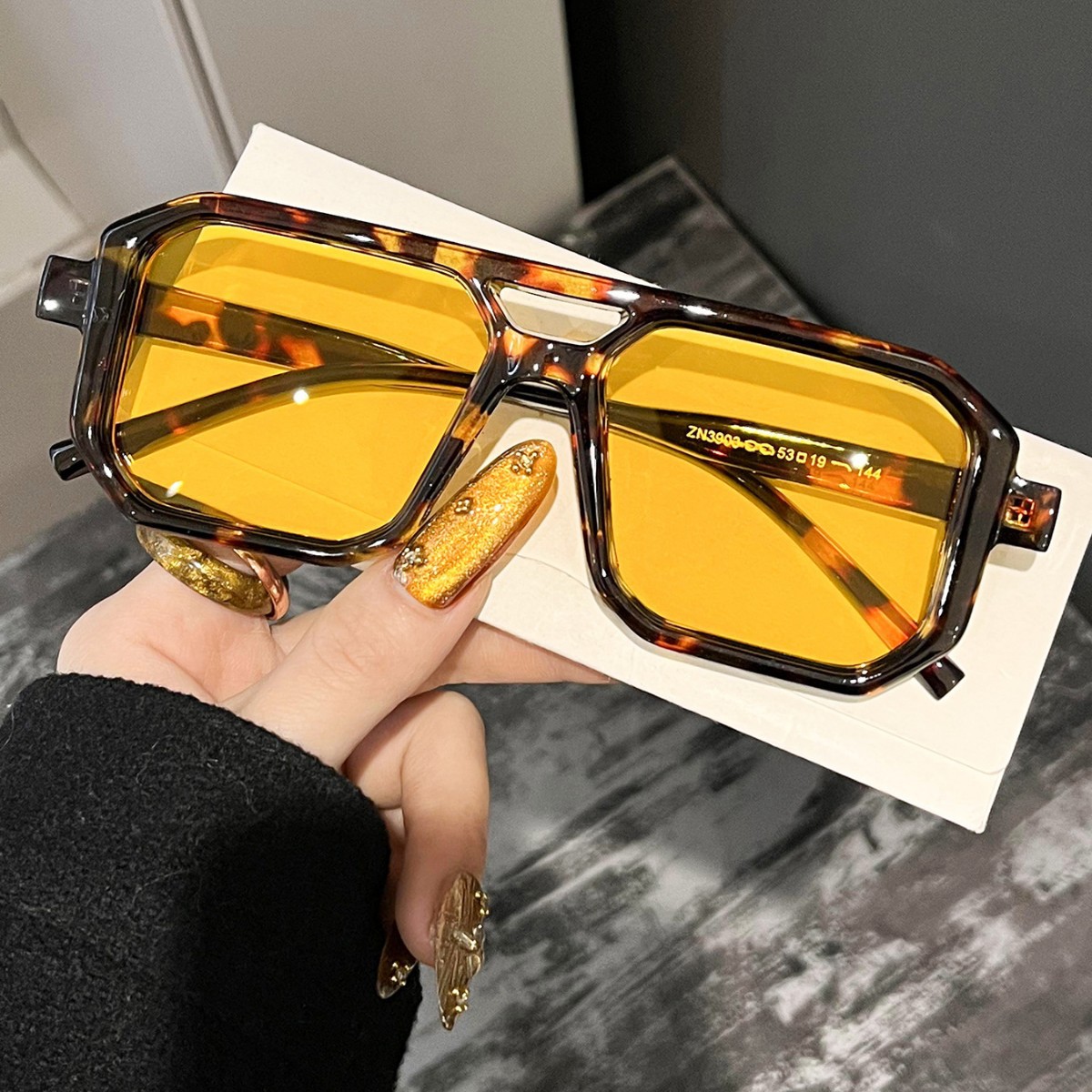 Women'S Fashion Eyeglasses - Nouvelles lunettes de soleil rétro carrées