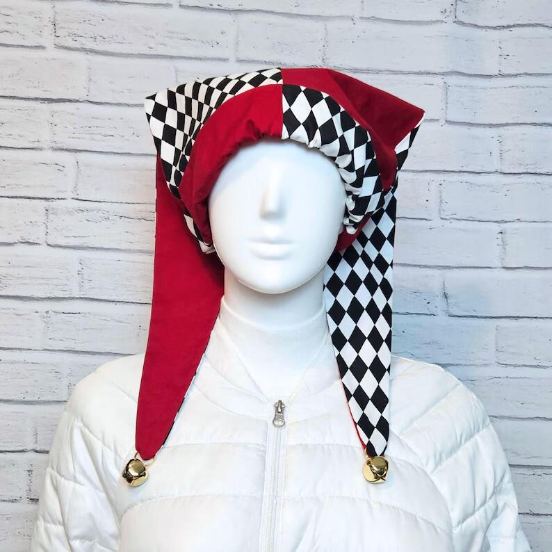 Women'S Fashion Hats - Chapeau de Costume de bouffon en