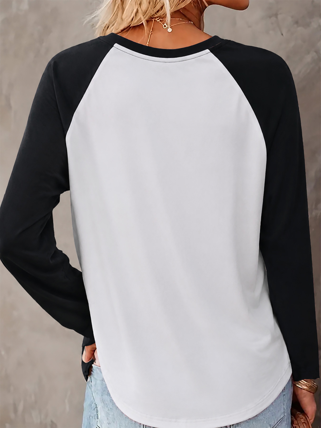 T-shirt Raglan Vintage New Yor - Women'S Fashion York avis et prix