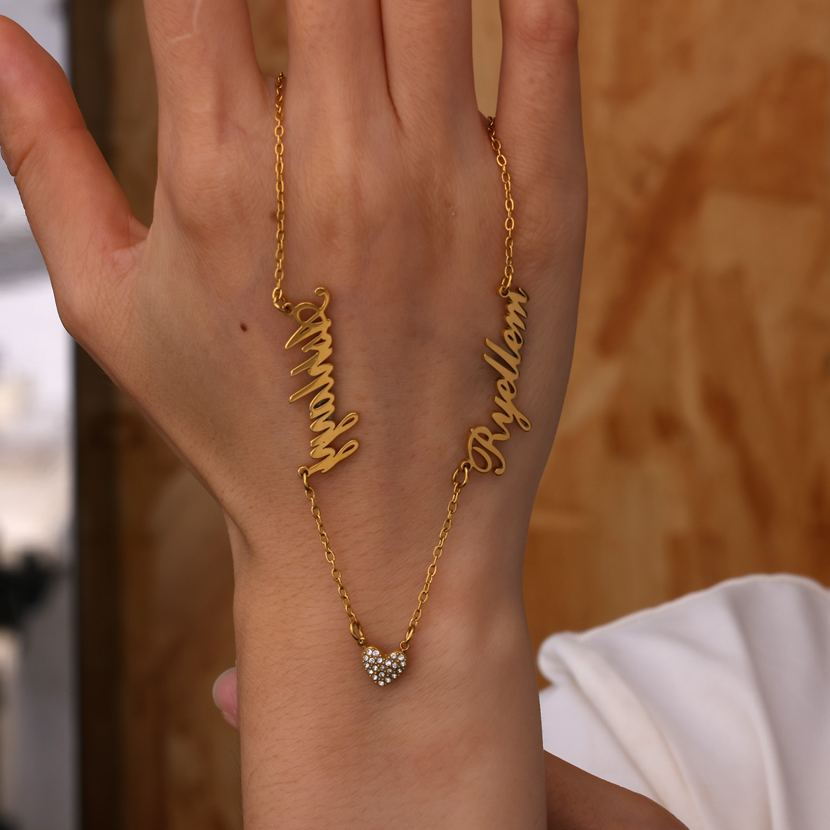 Collier personnalisé à deux no - Women Fashion Names avis et prix