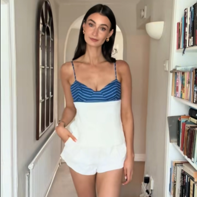 HXAO Bow rayure femmes jupe en - Corset Top Boned avis et prix