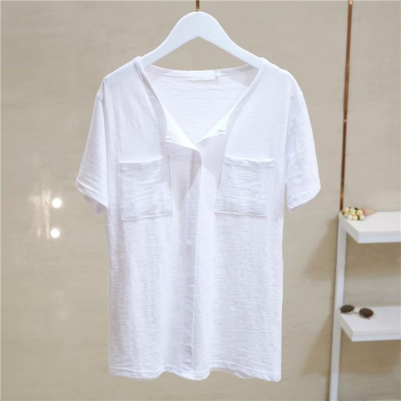 T-shirt en coton slub tendance - Women'S Fashion Trends 2026 Spring Summer avis et prix