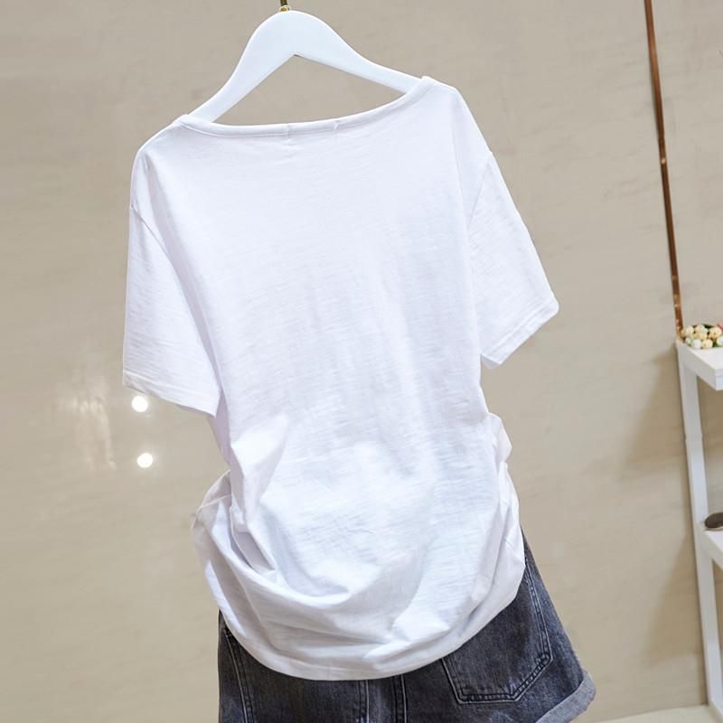 T-shirt en coton slub tendance - Women'S Fashion Trends 2026 Spring Summer avis et prix