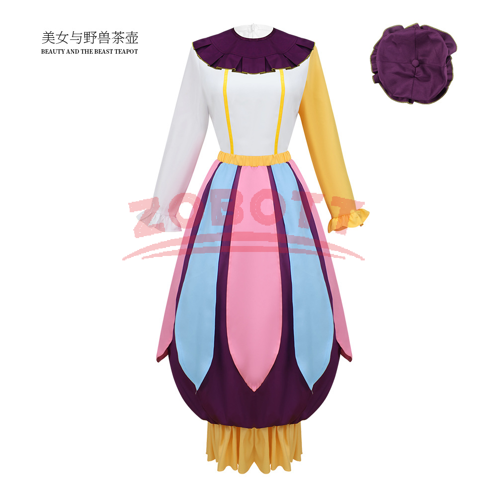 Costume de cosplay Mrs Potts,  - Women'S Fashion Hats avis et prix