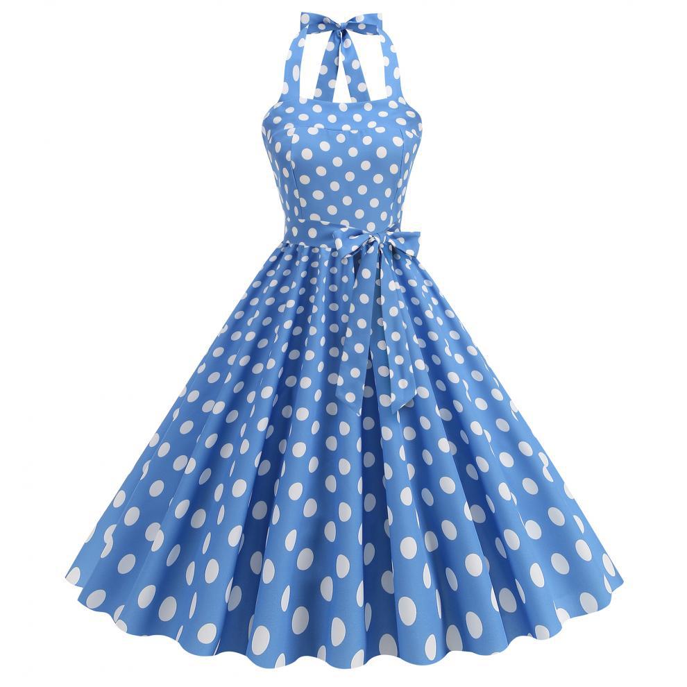 Robe de soirée swing sexy jaun - Women'S Fashion In The 50S avis et prix