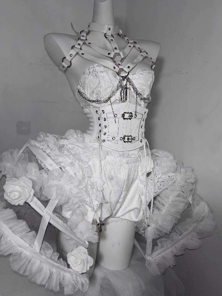 Costume Lolita en os de fleur, - Corset Top Boned avis et prix