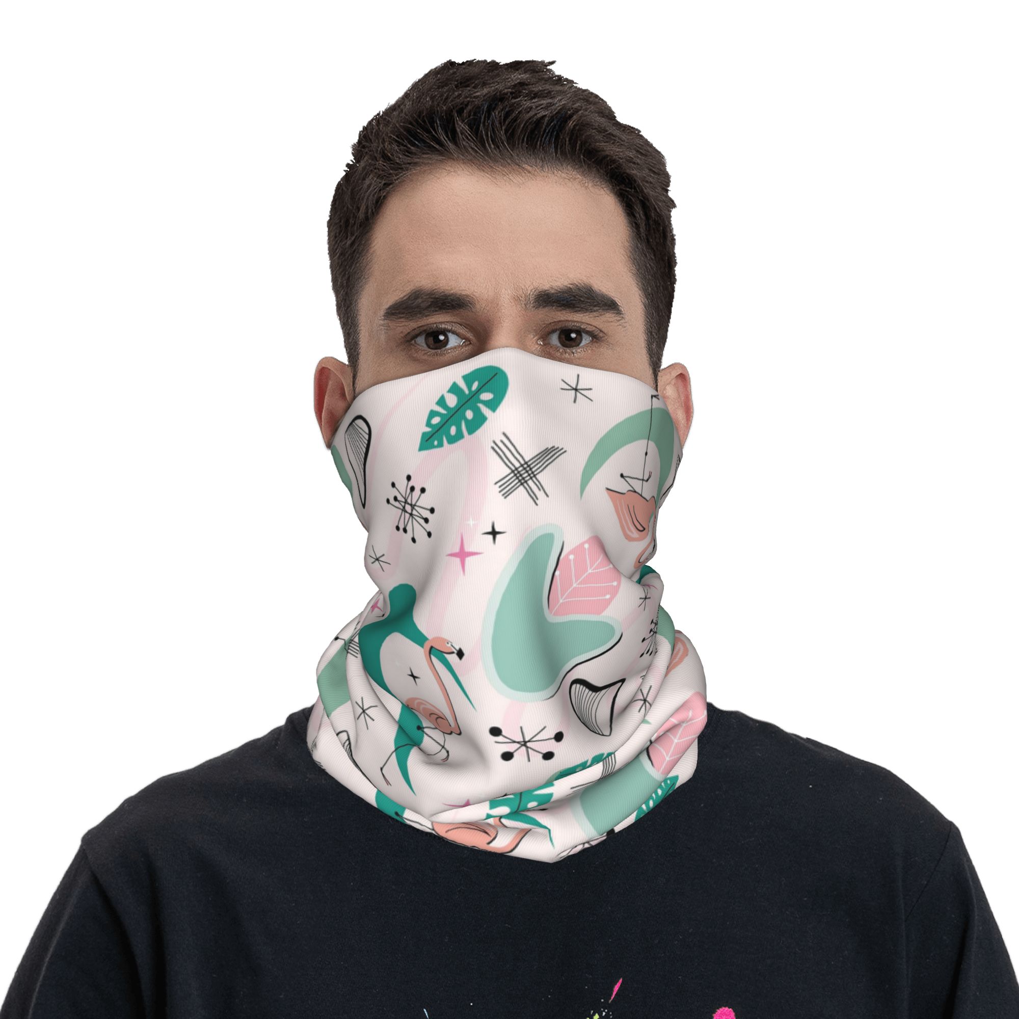 Atomic 50s Flamingo Bandana Ne - Women'S Fashion In The 50S avis et prix