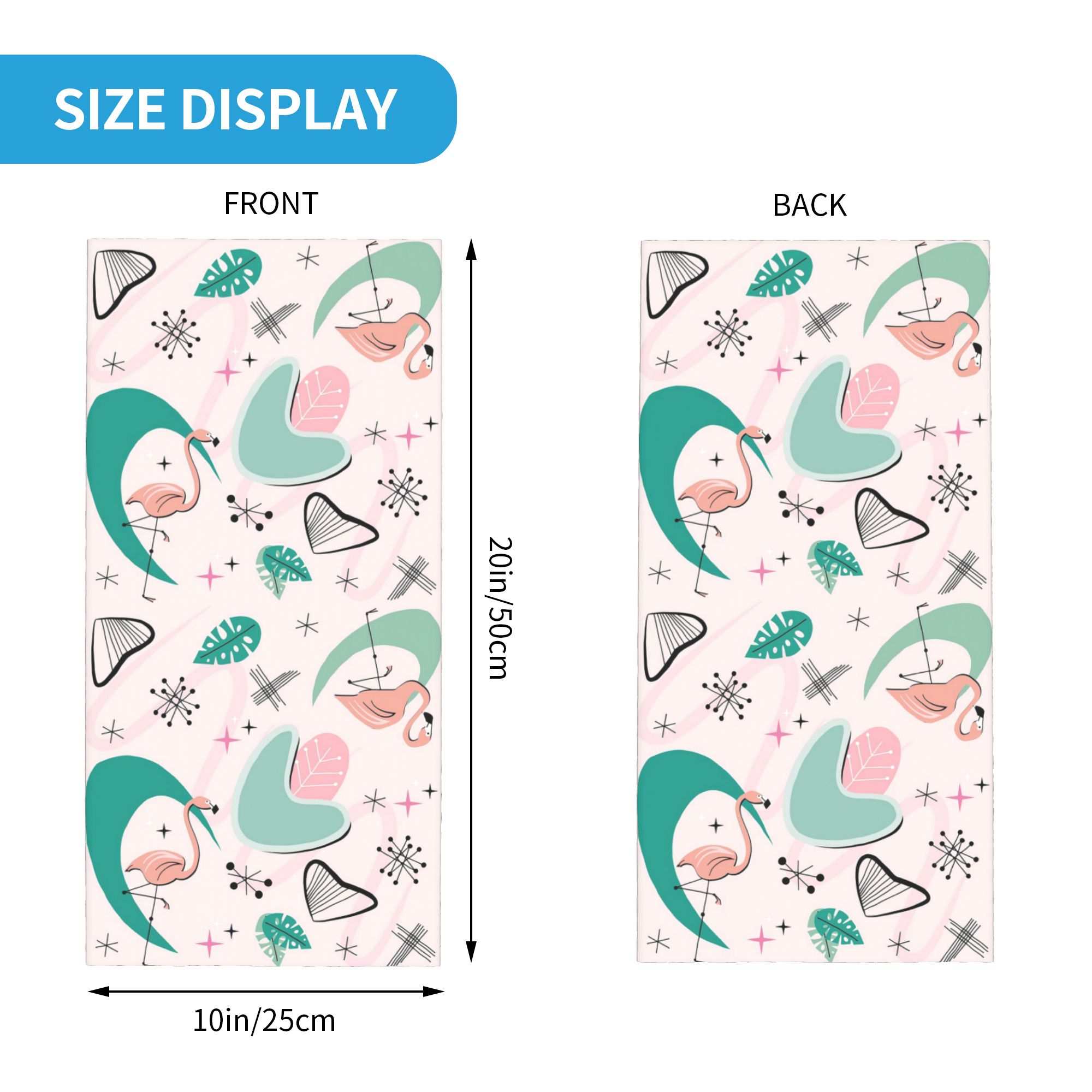 Atomic 50s Flamingo Bandana Ne - Women'S Fashion In The 50S avis et prix