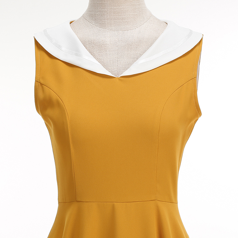 Robe rétro style marine, nouve - Women'S Fashion In The 50S avis et prix