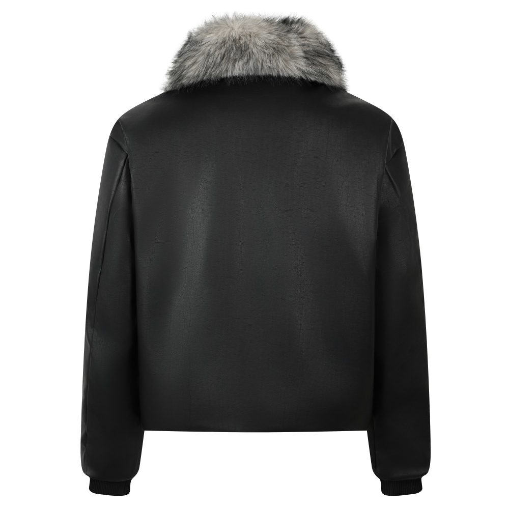 Veste en cuir pour femme avec  - Women'S Fashion Quilted Jacket avis et prix