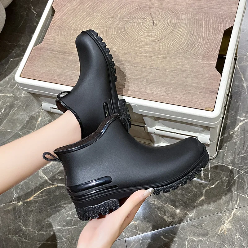 Couple mode bottes de pluie en - Women'S Fashion Rain Boots avis et prix