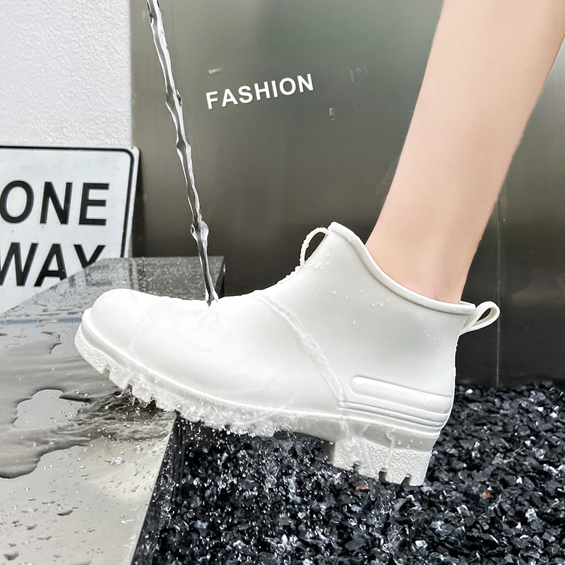 Couple mode bottes de pluie en - Women'S Fashion Rain Boots avis et prix