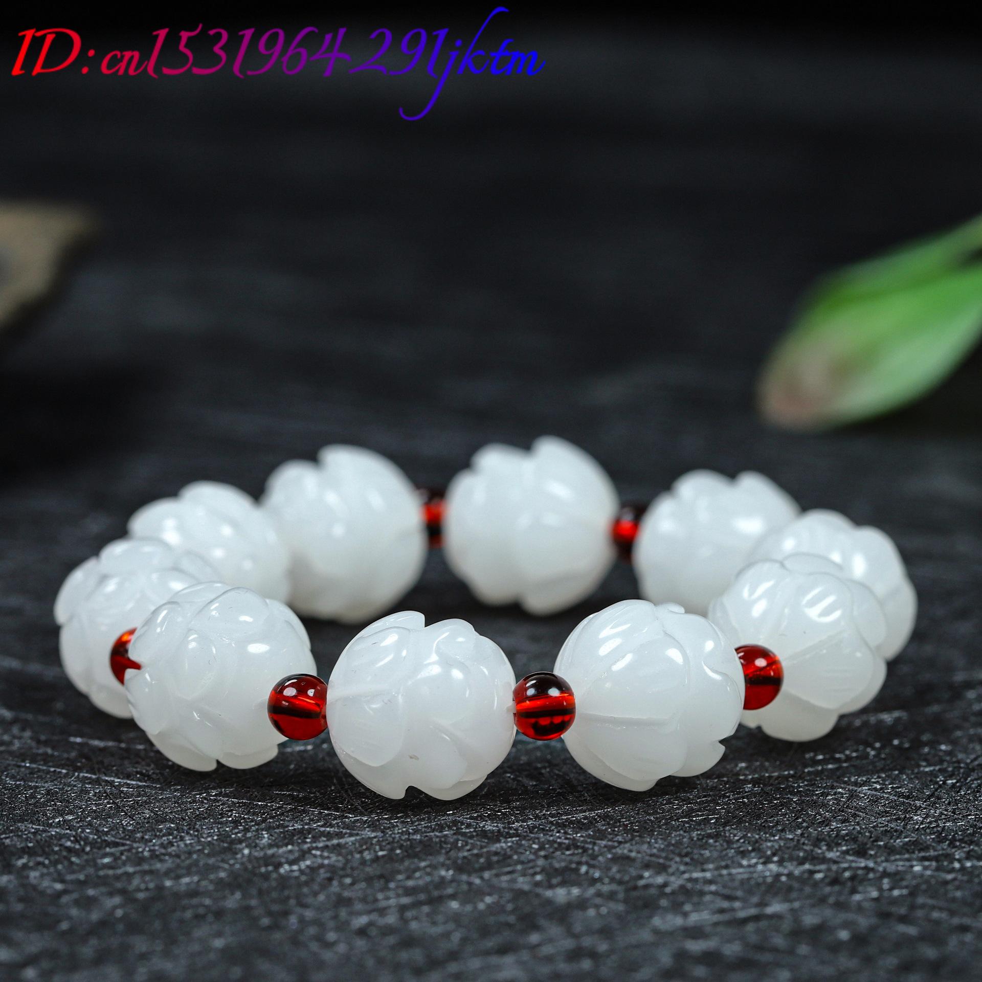 Bracelet en Jade véritable bla - Women Fashion Designers avis et prix