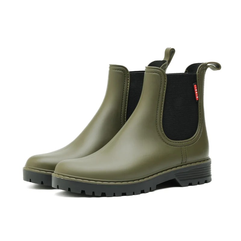 Bottes de pluie courtes antidé - Women'S Fashion Rain Boots avis et prix