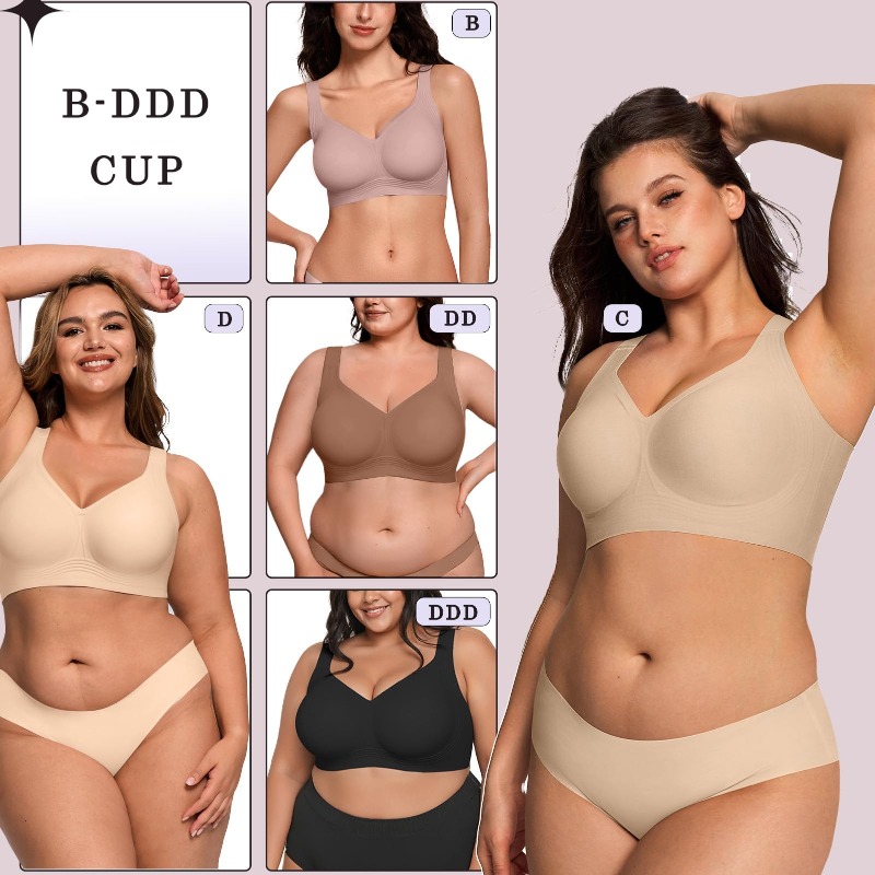 Soutien-gorge sans fil en gelé - Bra Top Seamless avis et prix