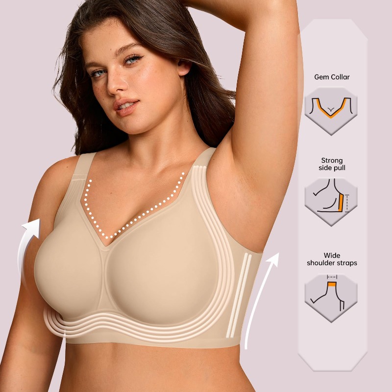 Soutien-gorge sans fil en gelé - Bra Top Seamless avis et prix