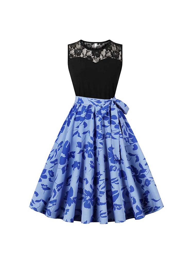 Robe mi-longue plissée taille  - Women'S Fashion In The 50S avis et prix
