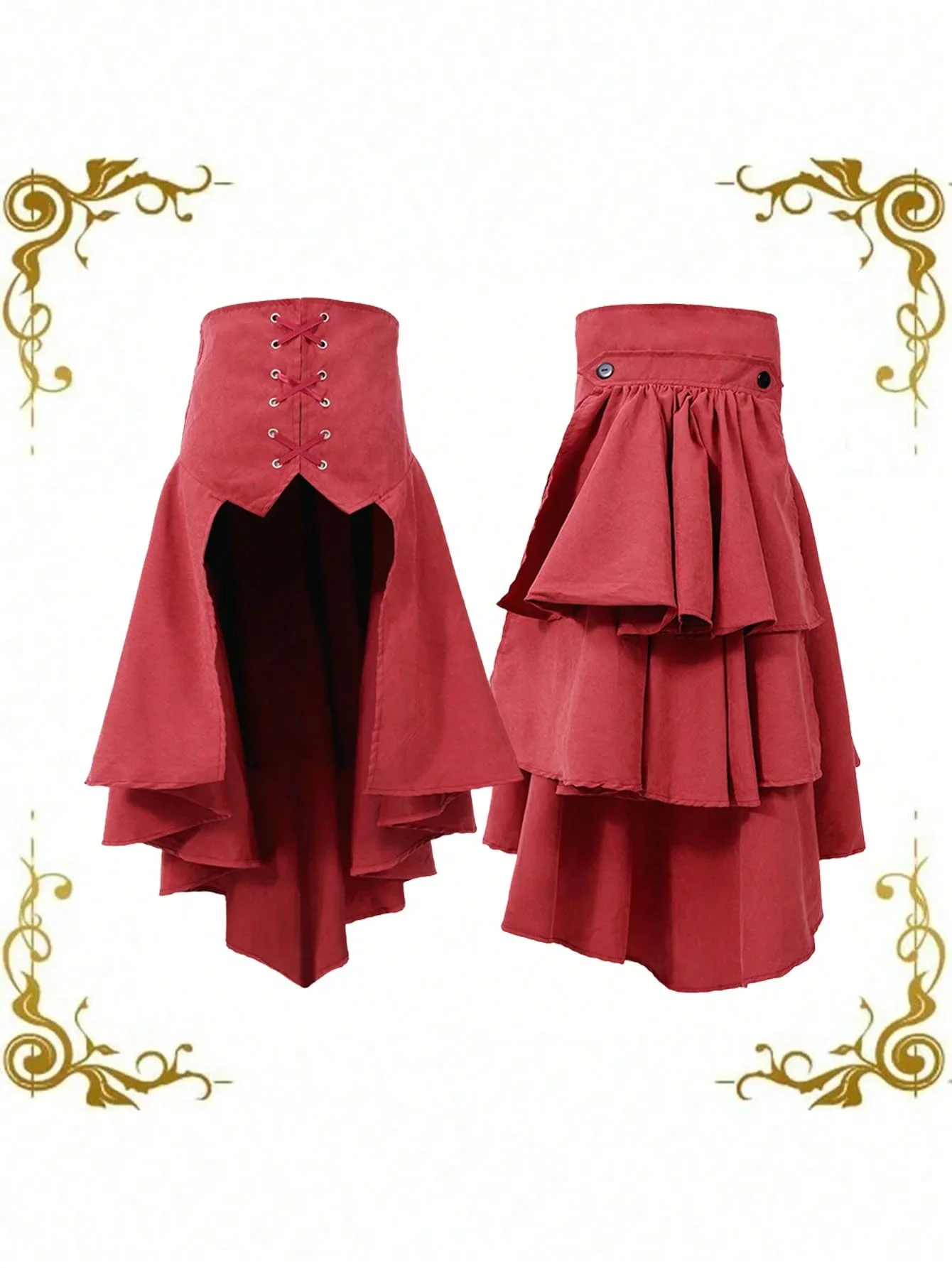 Jupon Amovible Femme Style Pun - Corset Top Boned avis et prix