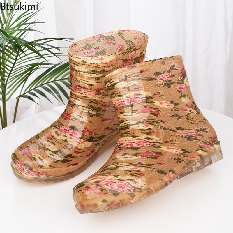 Bottes de pluie imperméables p - Women'S Fashion Rain Boots avis et prix