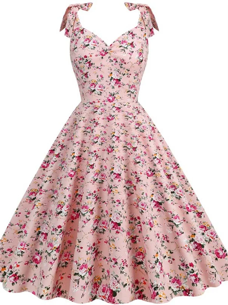 Robe d'été rétro années 50 et  - Women'S Fashion In The 50S avis et prix
