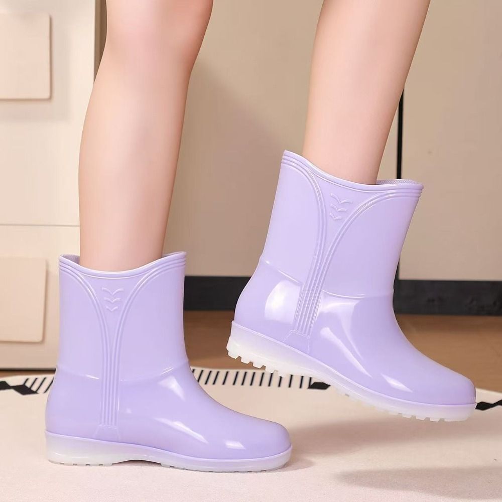 Bottes de pluie mi-mollet pour - Women'S Fashion Rain Boots avis et prix