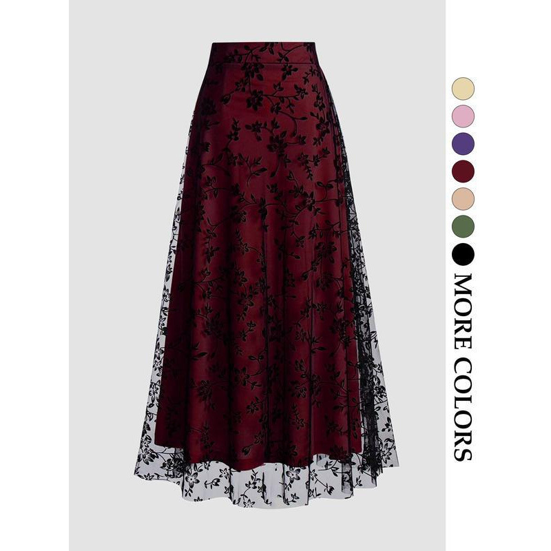 Jupe en tulle rétro couleur un - Women'S Fashion In The 50S avis et prix