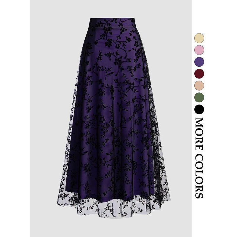 Jupe en tulle rétro couleur un - Women'S Fashion In The 50S avis et prix