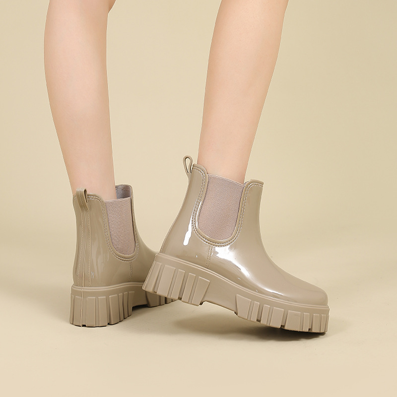 Bottes de pluie à plateforme p - Women'S Fashion Rain Boots avis et prix