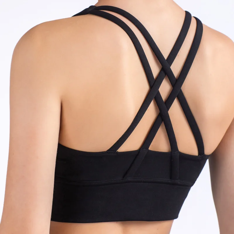 Mode d'été dos croisé femmes S - Bra Top Seamless avis et prix