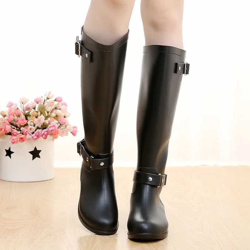 Bottes en caoutchouc pour femm - Women'S Fashion Rain Boots avis et prix