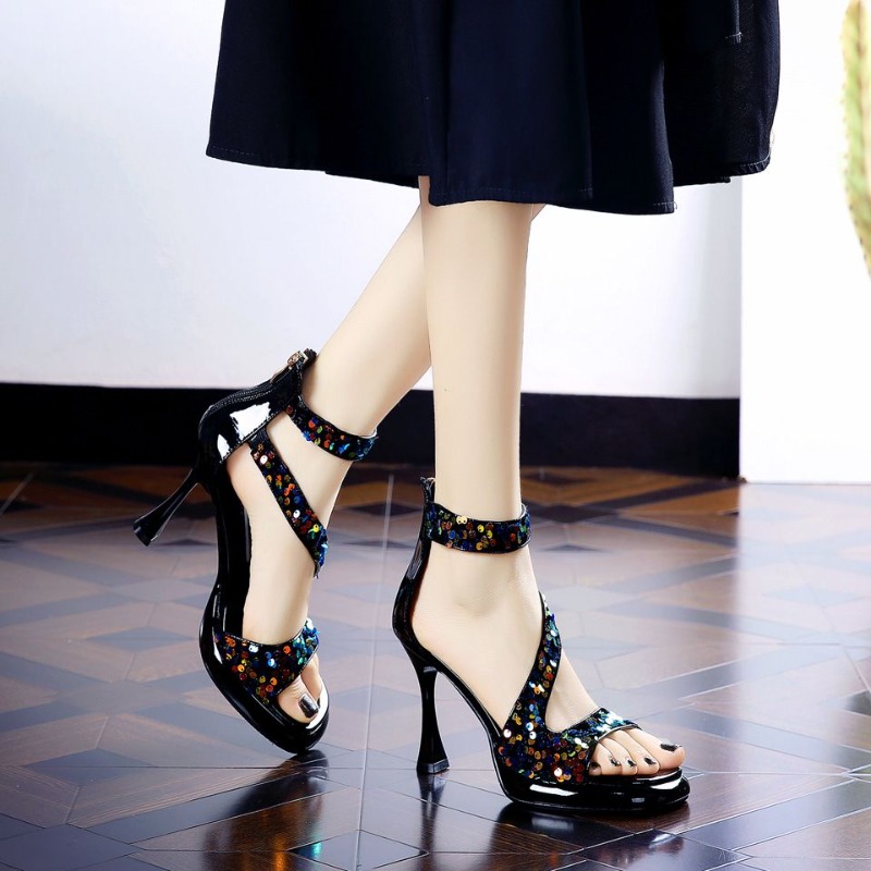 Sandales élégantes à talons co - Women Fashion Korean avis et prix
