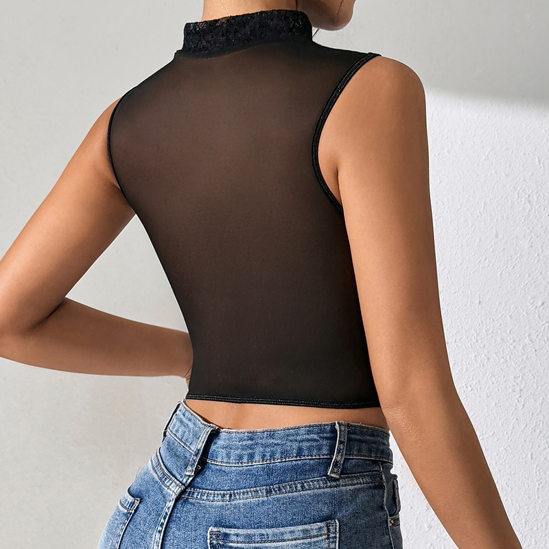 Femmes pure maille désossé hau - Corset Top Boned avis et prix