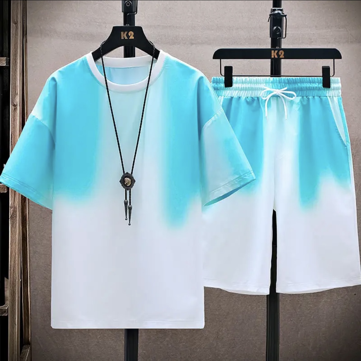 Nouvel ensemble d'été en soie  - Women Fashion Korean avis et prix
