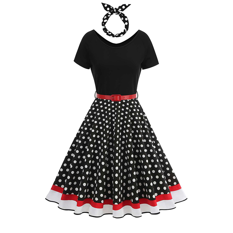 Robe Vintage Chic pour Femme,  - Women'S Fashion In The 50S avis et prix